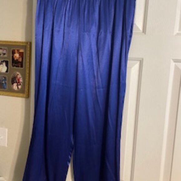 R&M Richards by Karen Kwong Plus Size evening pantsuit with long sequined jacket - Picture 5 of 7